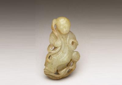 图片[2]-Jade child, Song to Yuan dynasty (960-1368)-China Archive